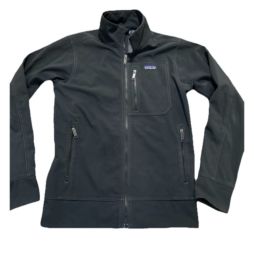 Patagonia Women’s S Jacket Black Sidesend Softshell‎ Full Zip Outdoors